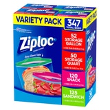 Ziploc Variety Pack 347 piezas