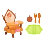 Disney Princesas Bebé con Silla Alta y Accesorios, Moana