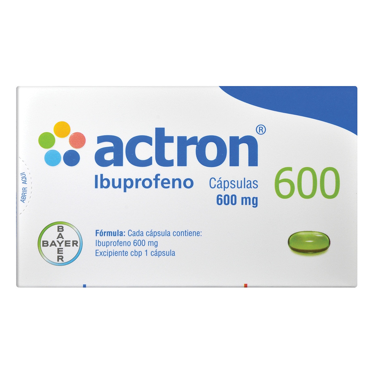 Actron 600mg 30 Cápsulas