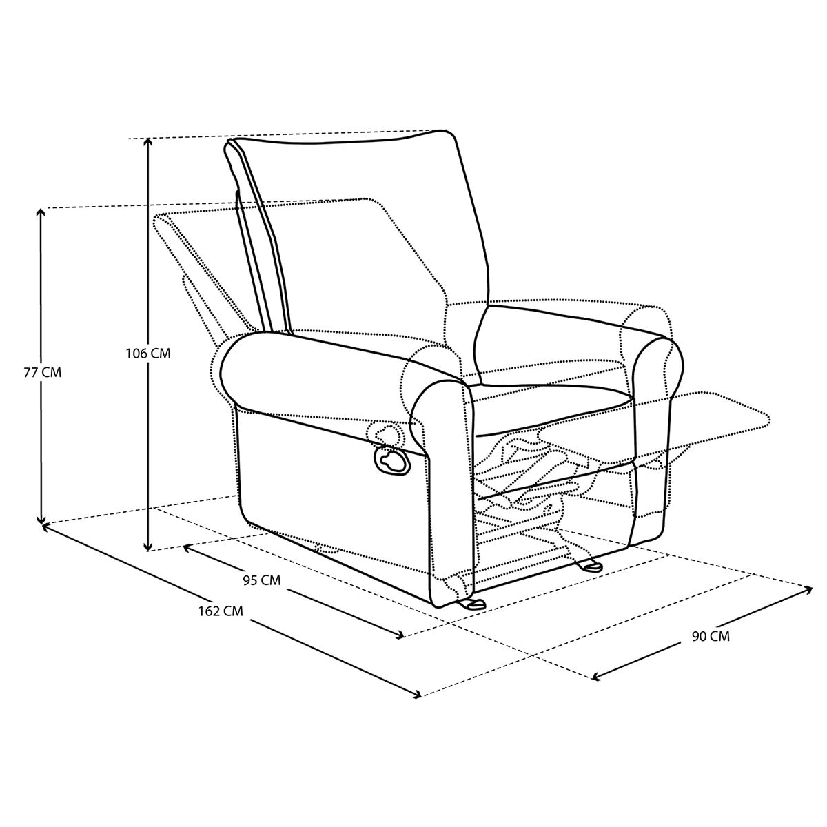 Violanti, Reclinable