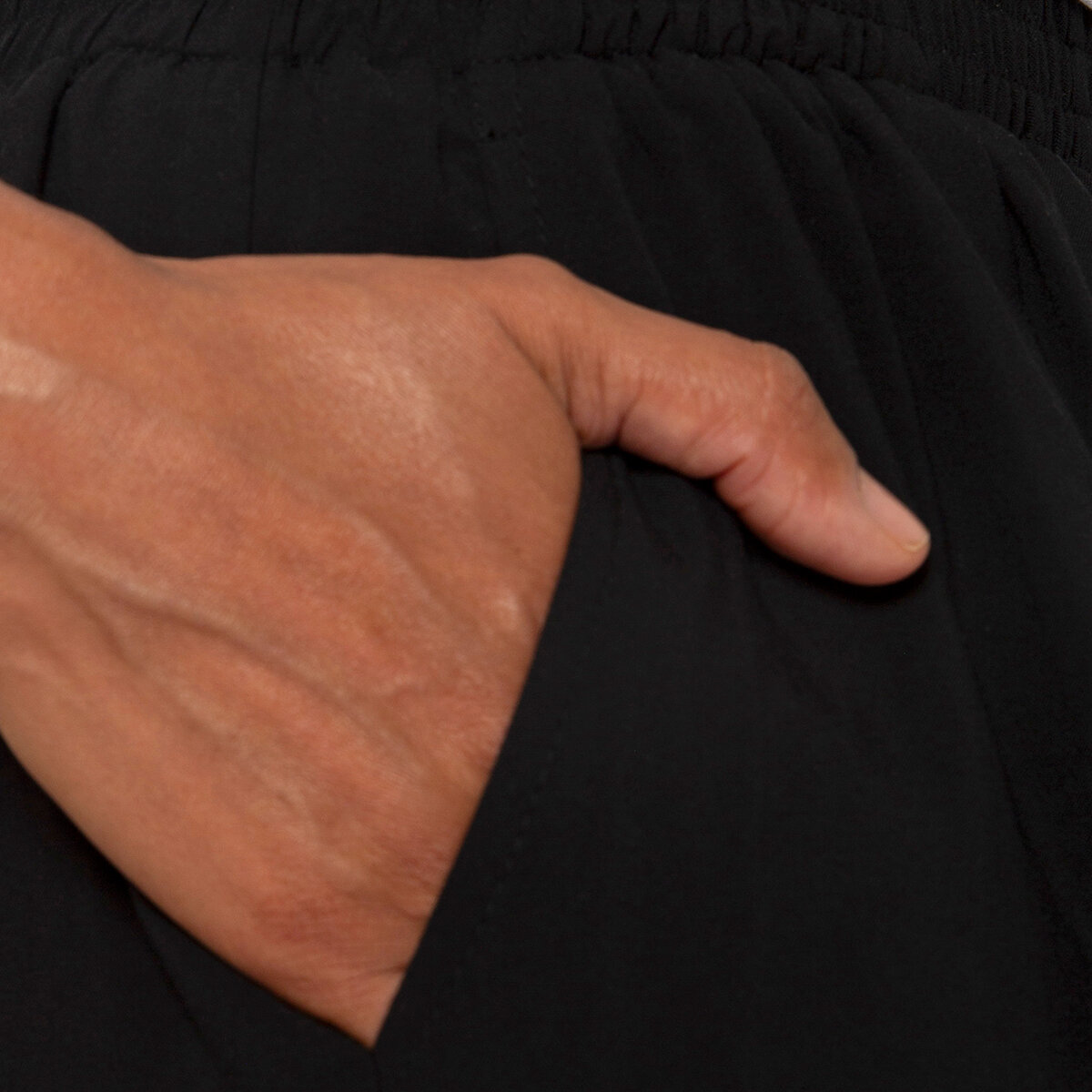 Mario Serrani Italy Shorts para Dama Negro Extra Grande