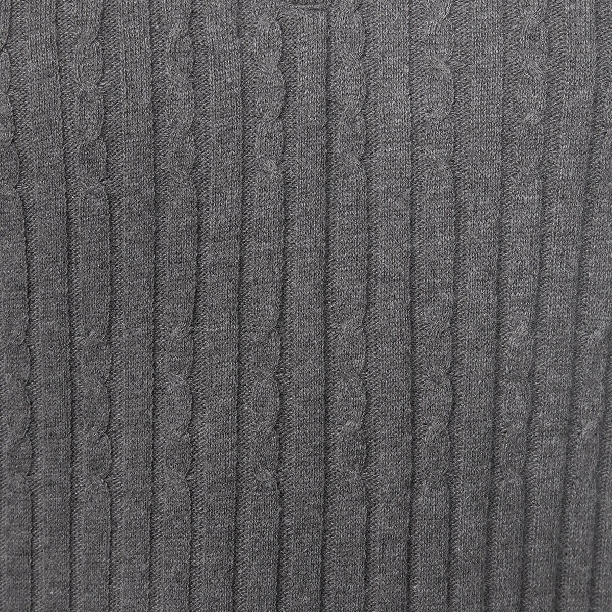 Buffalo David Bitton Suéter tipo polo para Caballero Gris Chica