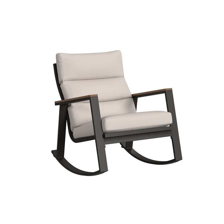Grand Leisure, Caden Set Bistro de 3 Piezas Tipo Mecedora Grand Leisure, Caden Set Bistro de 3 Piezas Tipo Mecedora