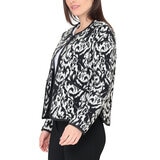 Tahari Chamarra para Dama Negro Extra Grande