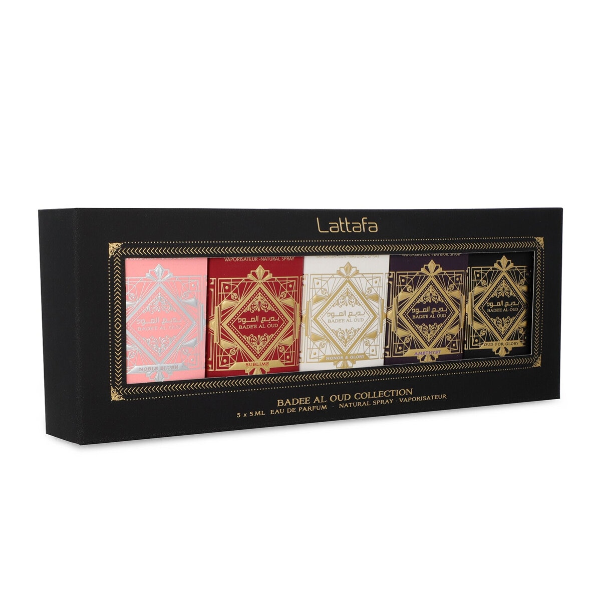 Lattafa Bade'E Al Oud Set 5 Minis Lattafa Bade'E Al Oud Set 5 Minis