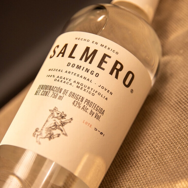Mezcal Salmero Domingo 750 ml Mezcal Salmero Domingo 750 ml