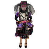 Creepy Monster Disfraz Para Niña Catrina Morada