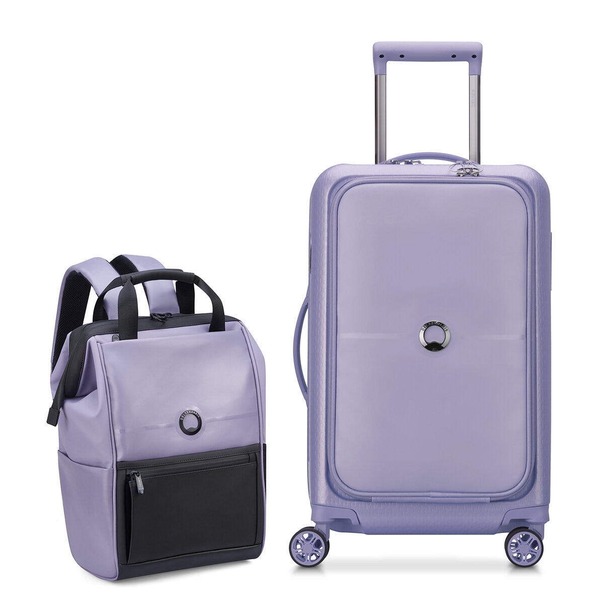 Delsey Set de Maleta y Mochila Turenne Morado