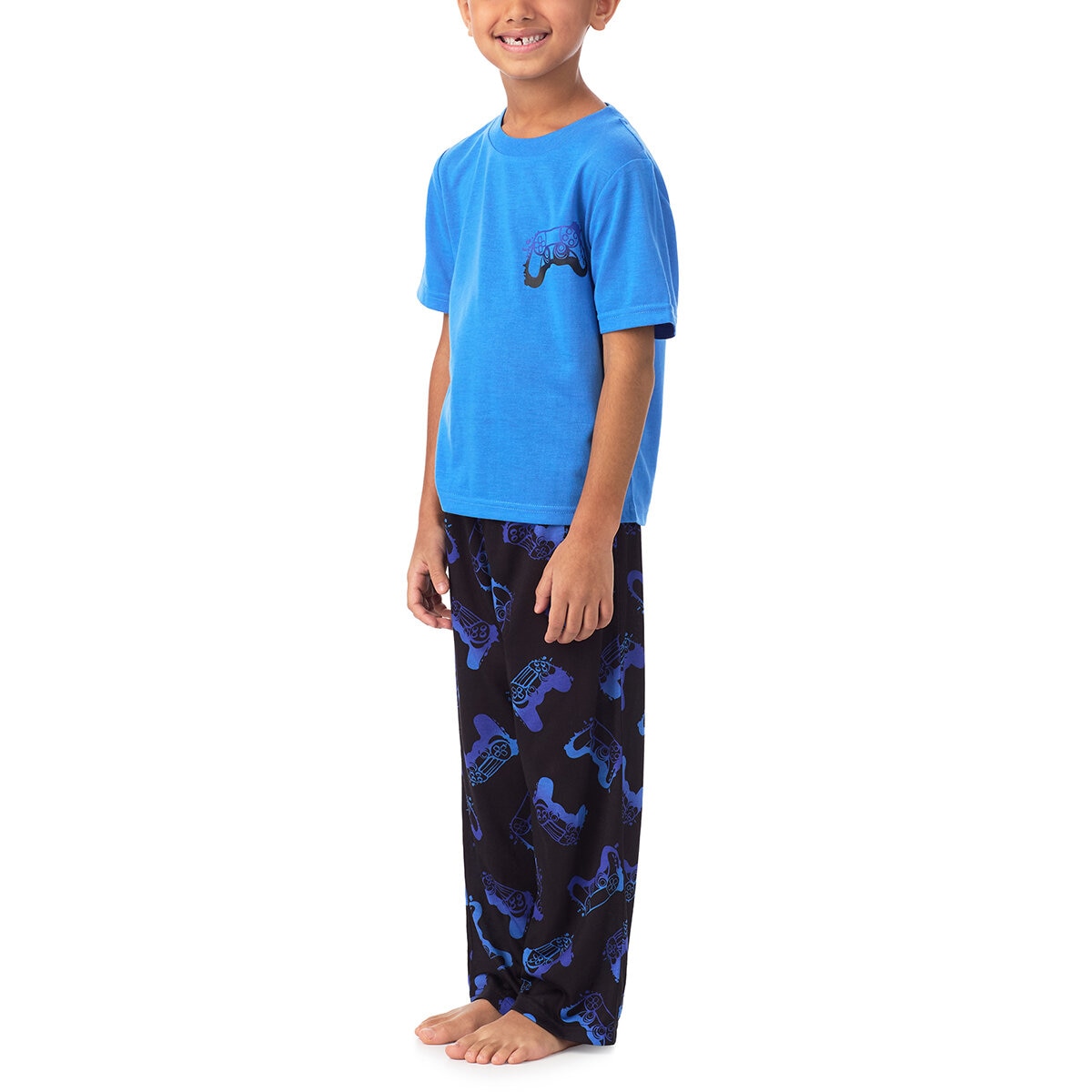 Saint Eve Pijama 3 piezas para Niños y Niñas Azul 7 / 8 Años
