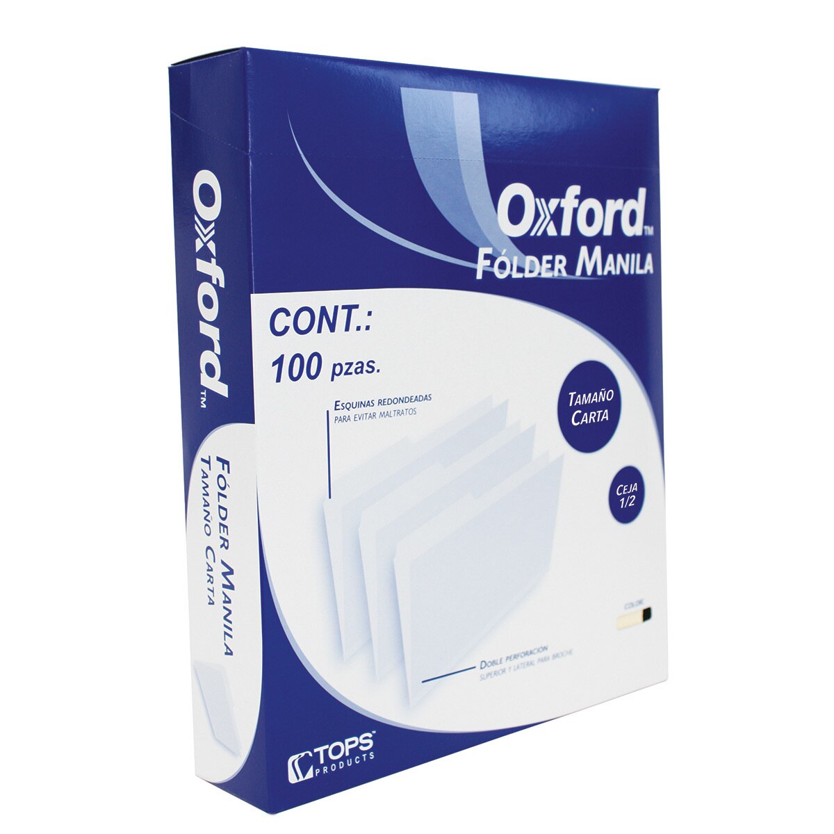 Oxford, Folder Manila Tamaño Carta, 500 Piezas Costco México