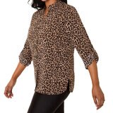 Mario Serrani Italy Blusa para Dama Café Mediana Mario Serrani Italy Blusa para Dama Café Mediana