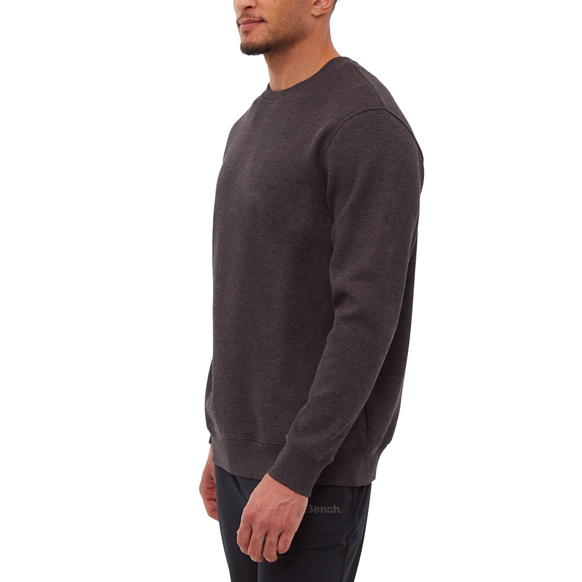 Bench Urbanwear Suéter para Caballero Gris Grande Bench Urbanwear Suéter para Caballero Gris Grande