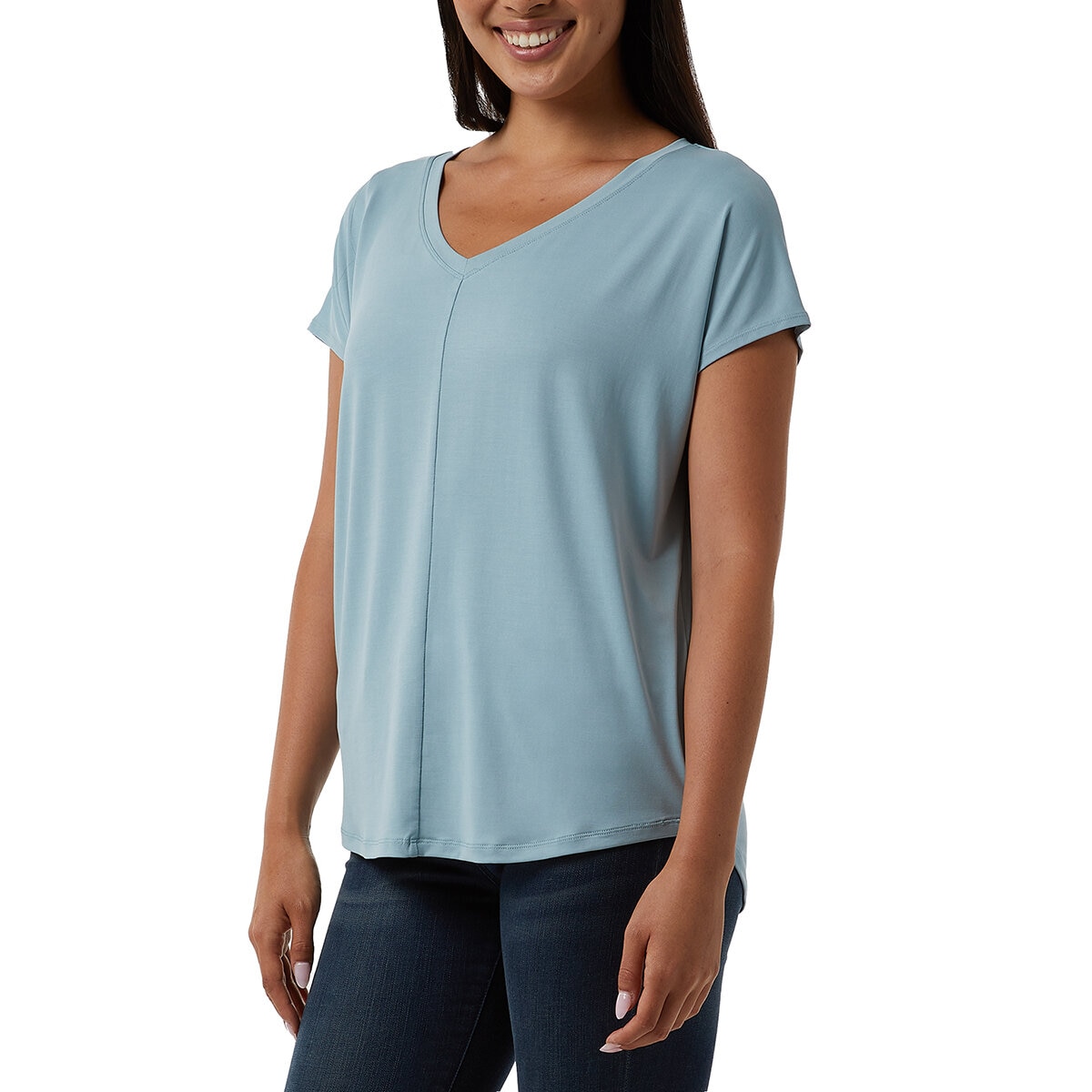 32 Degrees Cool Blusa para Dama Azul Mediana