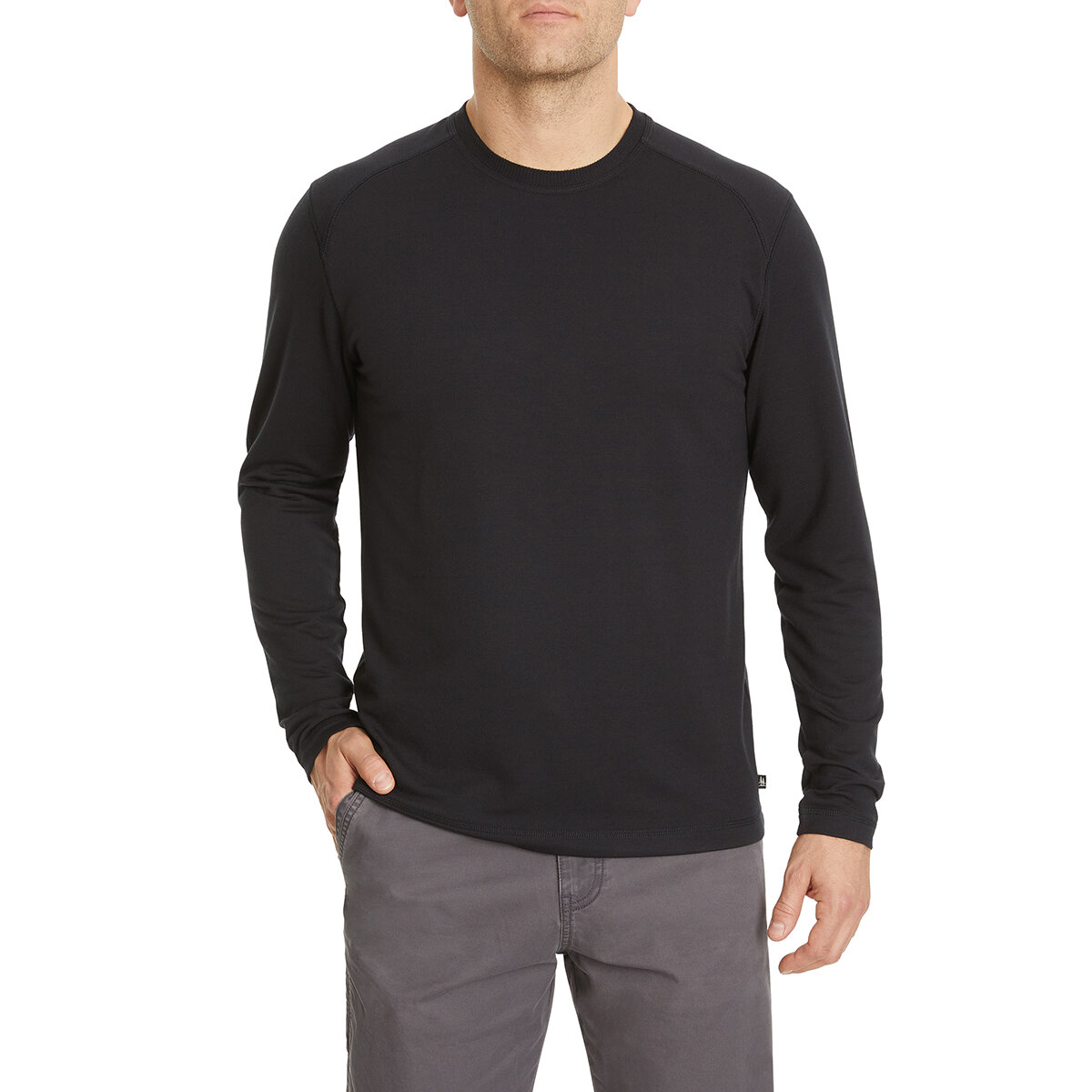 G.H. Bass Playera para Caballero Negro Mediana