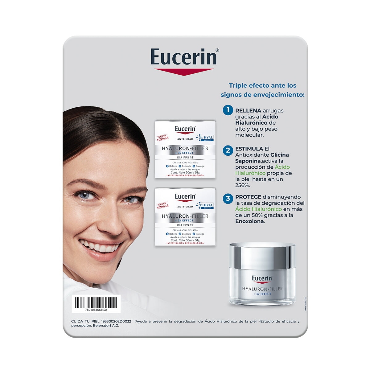 Eucerin Hyaluron Filler Crema 2/50 ml Eucerin Hyaluron Filler Crema 2/50 ml