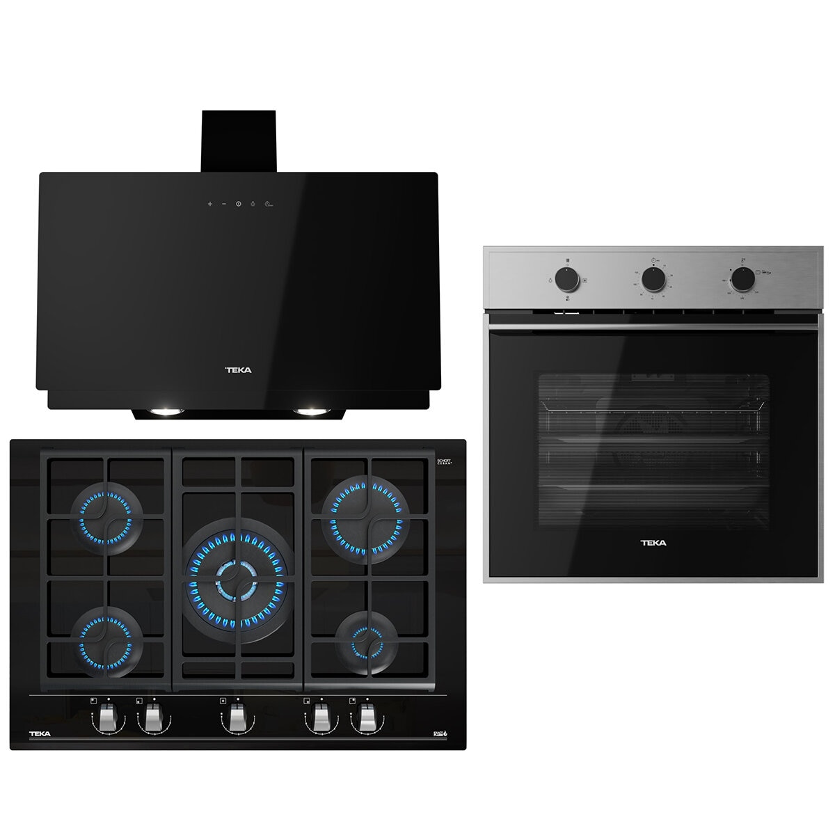 Teka Combo de Horno + Parrilla y Campana Teka Combo de Horno + Parrilla y Campana