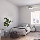 Hunter, Ventilador Sotto Brushed Nickel 52" 