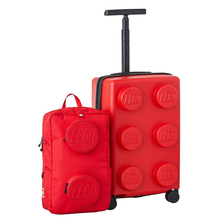 Lego Set de Maleta y Mochila Rojo Lego Set de Maleta y Mochila Rojo