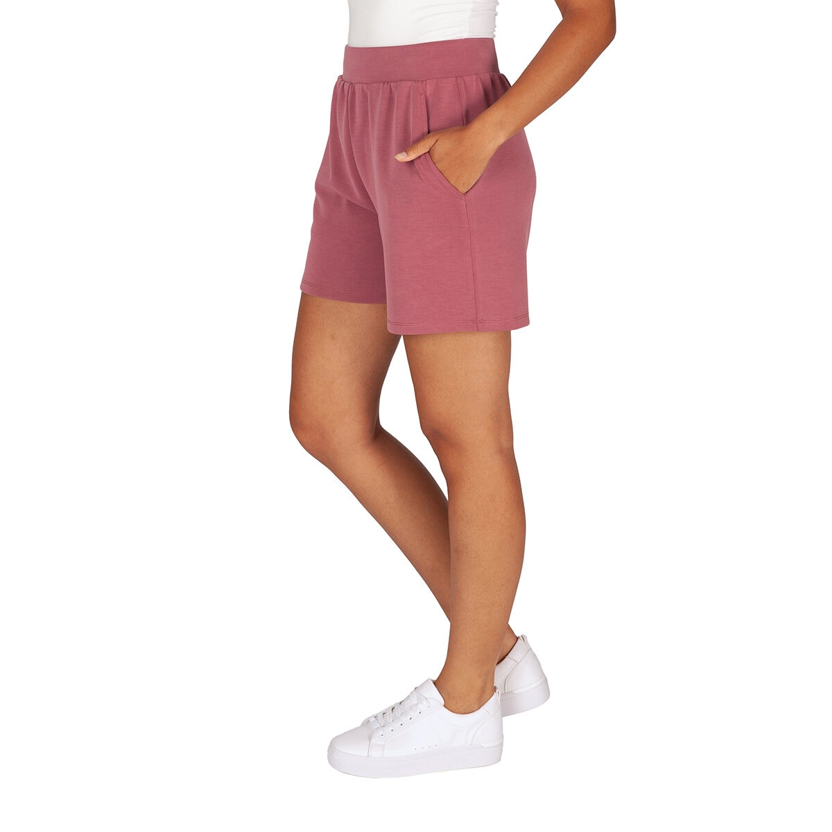 LazyPants Shorts para Dama Rosa Chica
