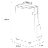 LG Aire Acondicionado Portátil Inverter con Wi-Fi, Solo Enfriamiento, 12,000 BTU, 115V