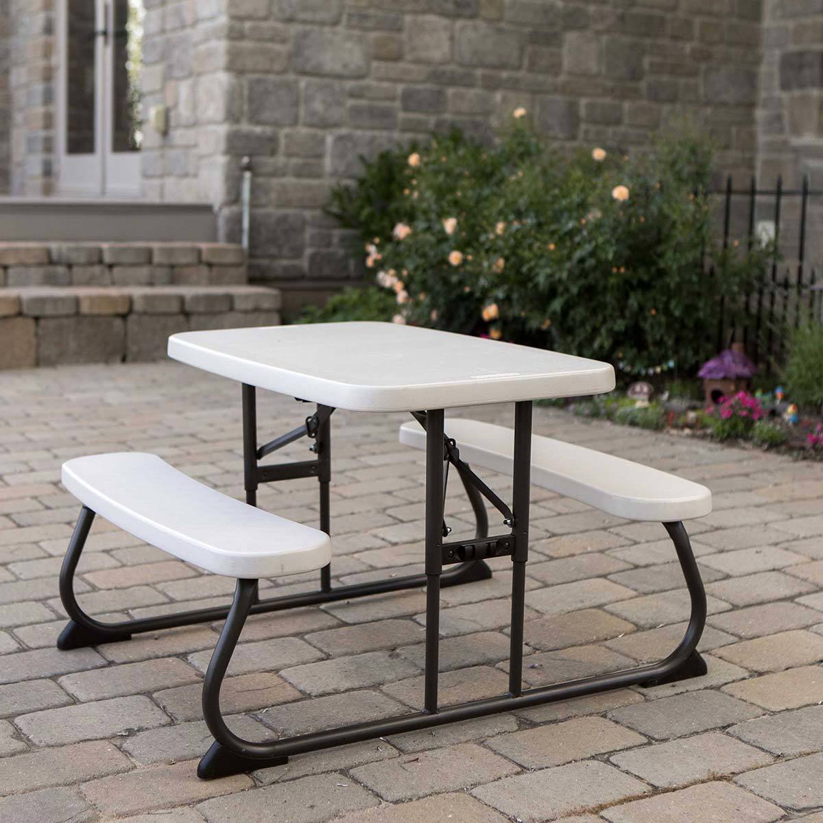 Mesa de Picnic Rectangular para Niños, Lifetime Costco México