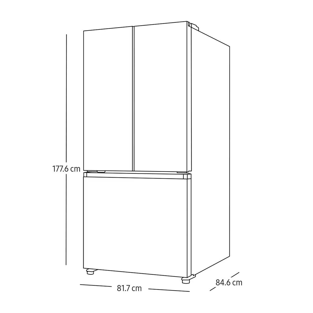 Samsung Refrigerador 22' French Door