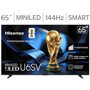 Hisense Pantalla 65" Miniled 4K Smart TV
