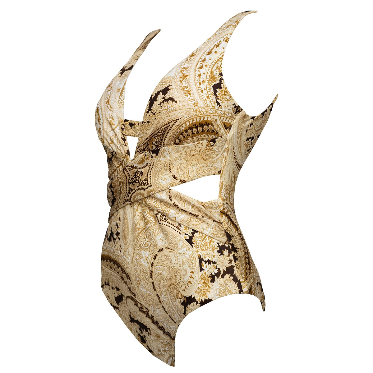 Alas de Sal, Traje de Baño Entero, Color Dorado, Varias Tallas Alas de Sal, Traje de Baño Entero, Color Dorado, Varias Tallas