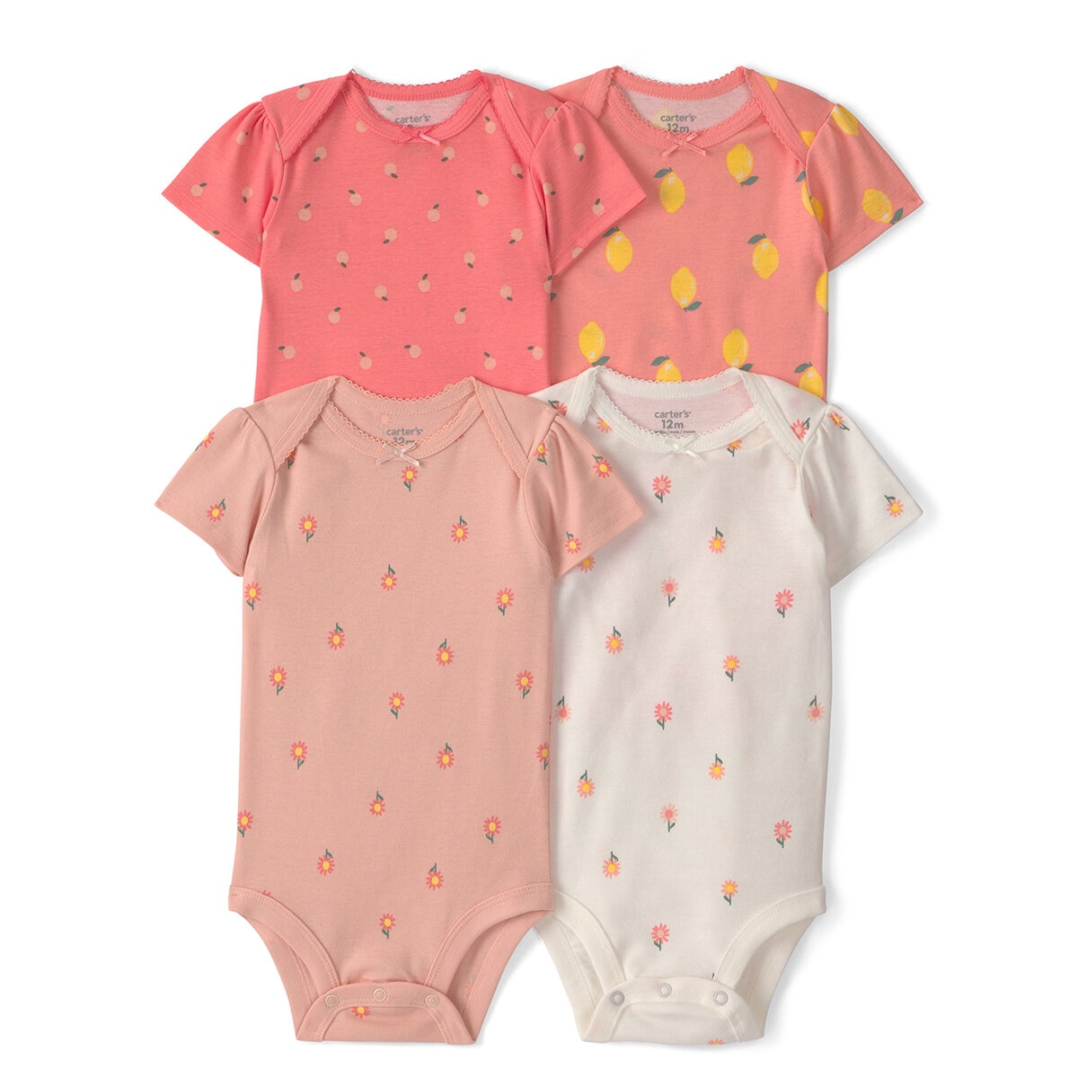 Carter's Pañalero 4 piezas para Bebés Rosa 9 Meses Carter's Pañalero 4 piezas para Bebés Rosa 9 Meses