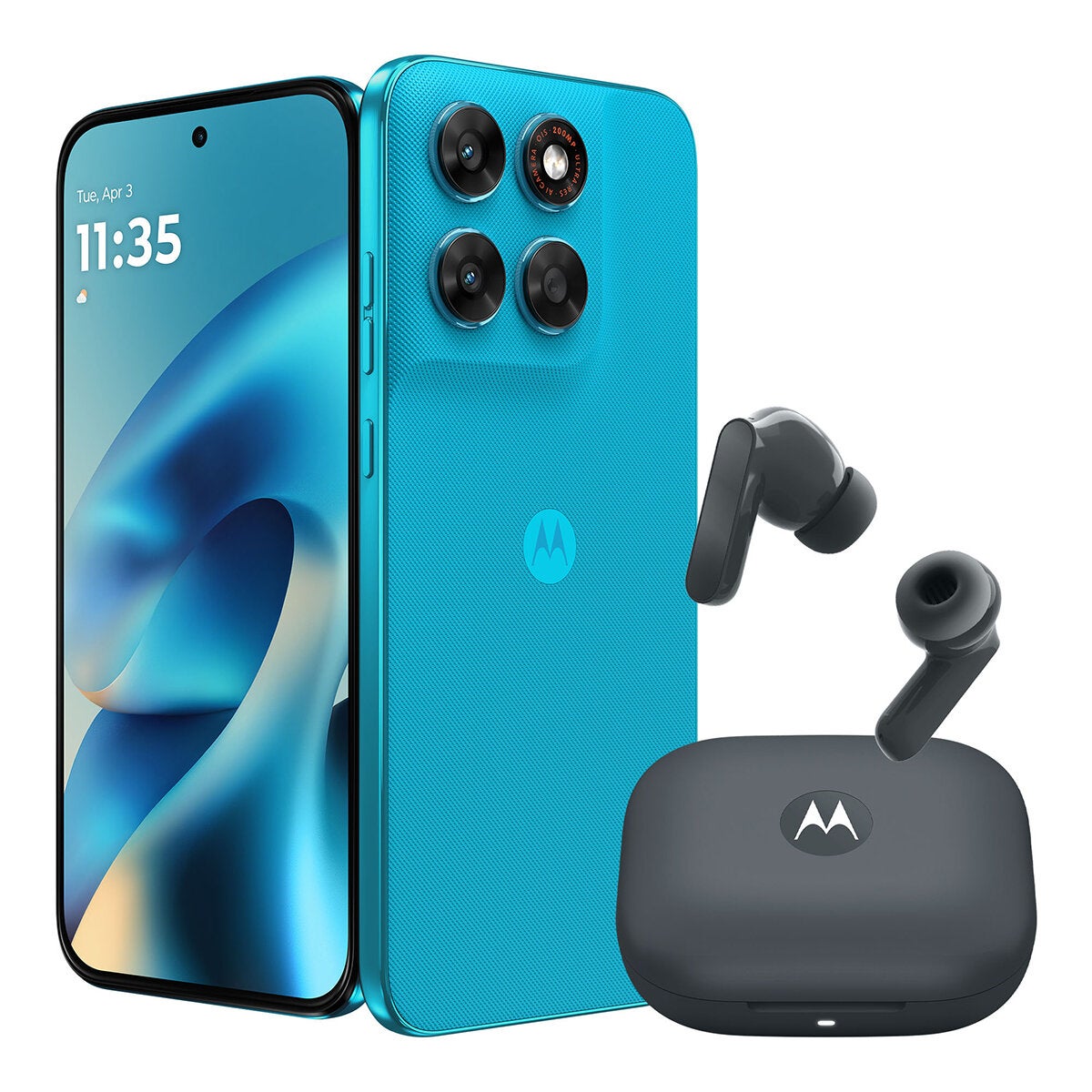 Motorola GMax 8GB 256GB SSD Celeste + Motobuds Bass Motorola GMax 8GB 256GB SSD Celeste + Motobuds Bass