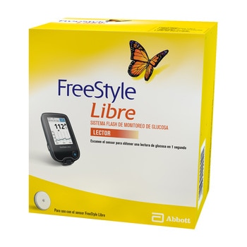 FreeStyle Libre Sistema Flash de Monitoreo de Glucosa 1 lector y 2 Sensores 