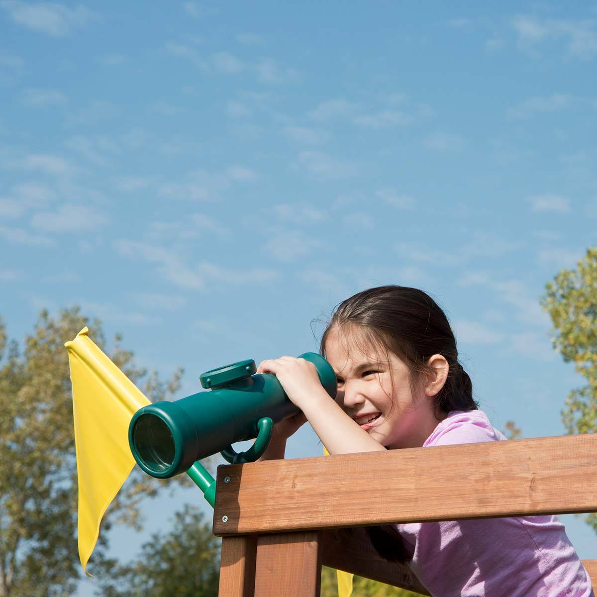 YardLine Centro de juegos para jardín Sky Climber II