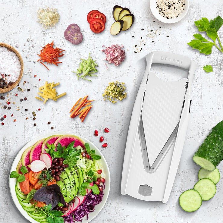 Börner Mandolina Rallador para Cocina, 1 juego