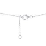 Dije de Diamantes, 0.30 ctw, Oro Blanco 14K Dije de Diamantes, 0.30 ctw, Oro Blanco 14K