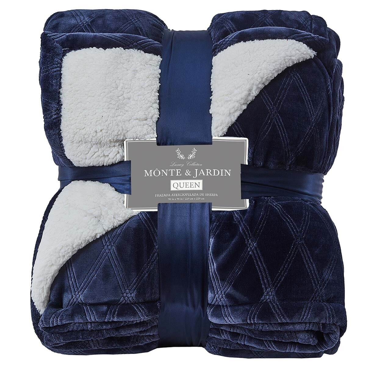 Monte & Jardín Frazada Aterciopelada de Sherpa Costco M...