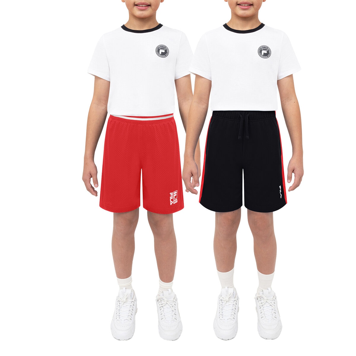 FILA Shorts 2 piezas para Niños Varias Tallas y Colores