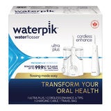 Waterpik, Irrigador Bucal Ultra Plus + Cordless Enhance Waterpik, Irrigador Bucal Ultra Plus + Cordless Enhance