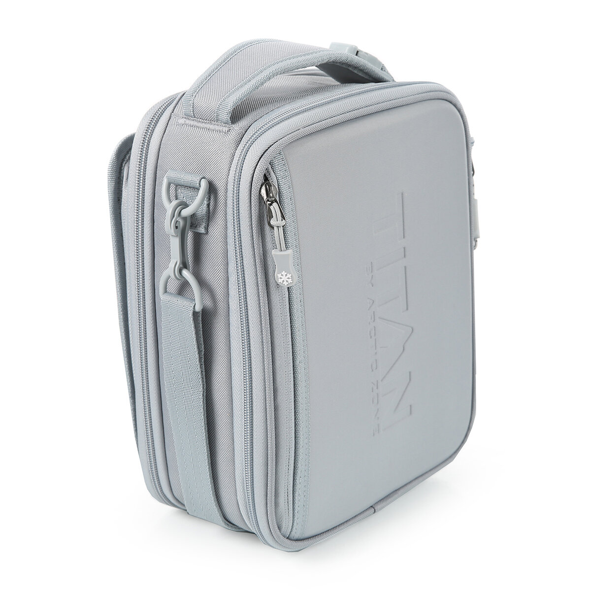 Titan Lonchera Expandible con Accesorios Gris