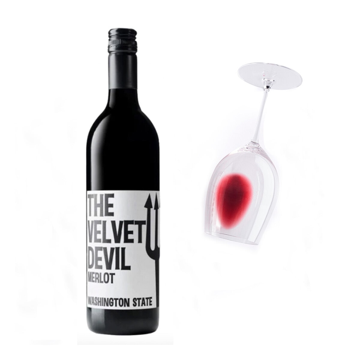 Vino Tinto The Velvet Devil 750ml Vino Tinto The Velvet Devil 750ml