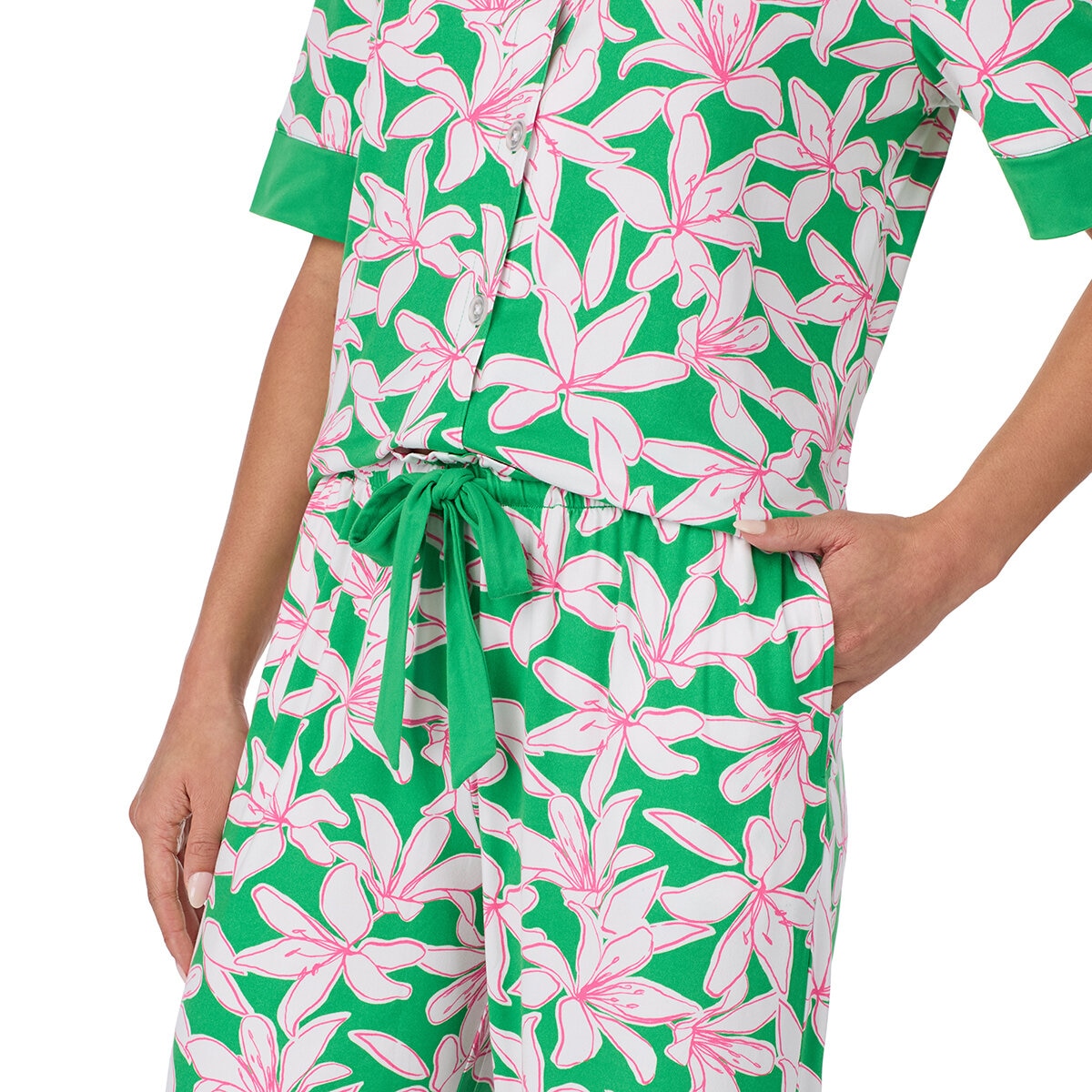 Room Service Pijama para Dama Verde Chica
