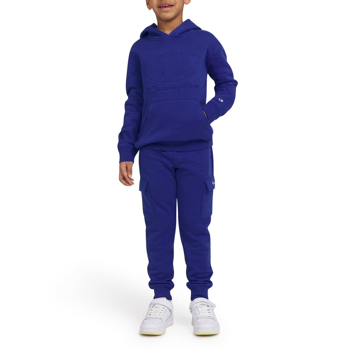 Champion Pantalon deportivo para Ninos y Ninas Azul 5 6