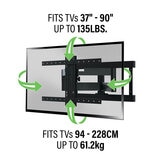 Sanus Soporte de Pantalla de 37" a 90"