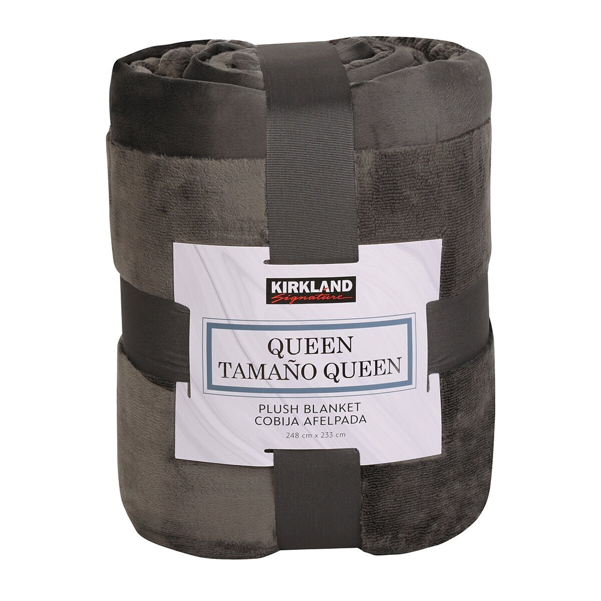 Kirkland Signature, Cobija, Tamaño Queen, Color Gris