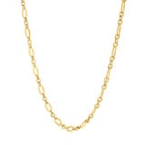 Cadena para Dama, 45.72cm, Enlace Ovalado, Oro Amarillo 14K