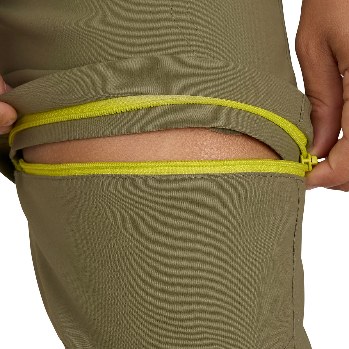 Eddie Bauer Pantalón convertible para Niños y Niñas Verde 7 / 8 Años