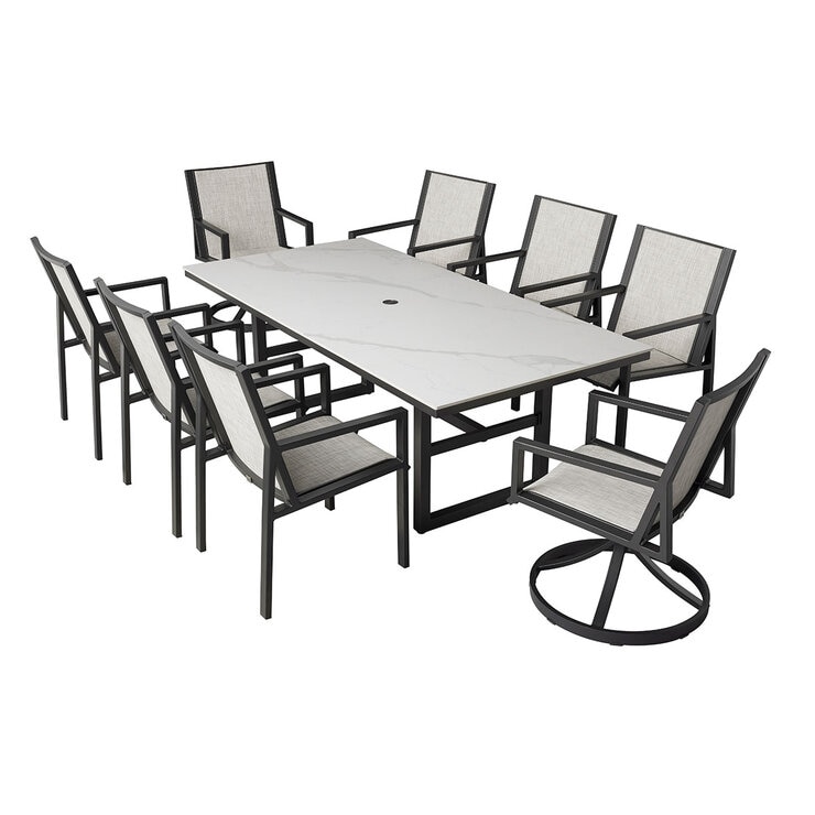 Agio, Trinity Comedor para Jardín de 9 piezas Agio, Trinity Comedor para Jardín de 9 piezas