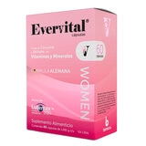 Evervital Women Vitaminas y Minerales  60 Cápsulas