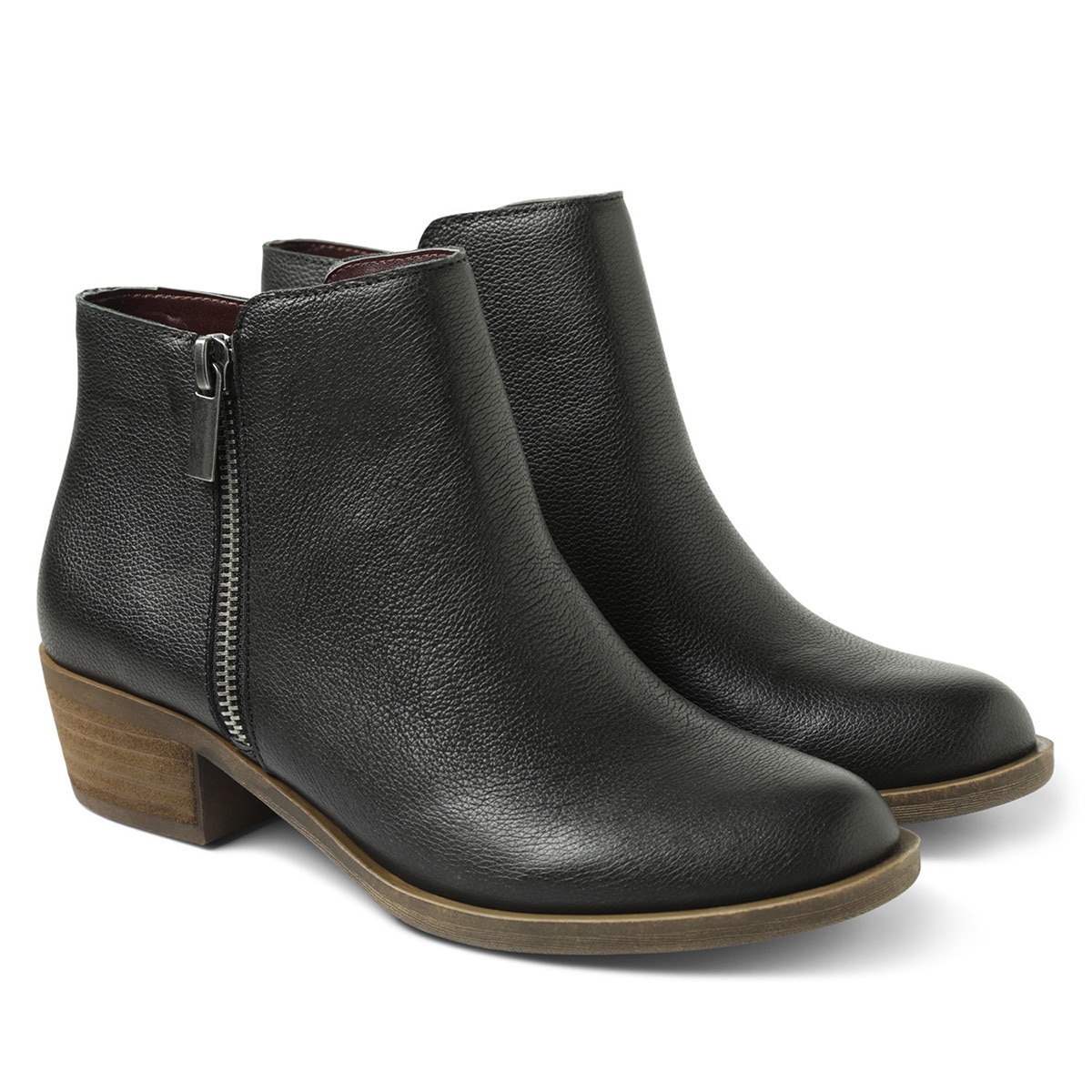 Kensie, botines de cuero