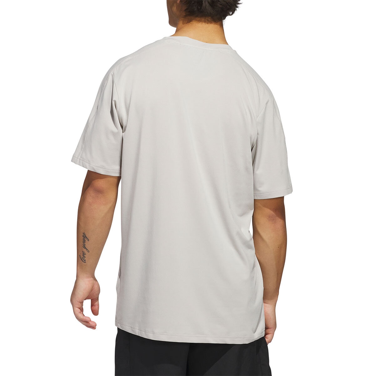 Adidas Playera deportiva para Caballero Café Mediana