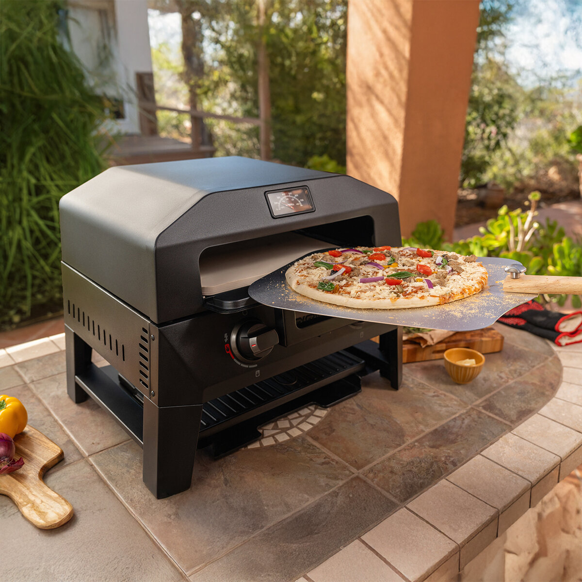 Nexgrill, Fortress X4 Asador y Horno para Pizza